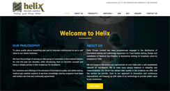 Desktop Screenshot of helixindia.com